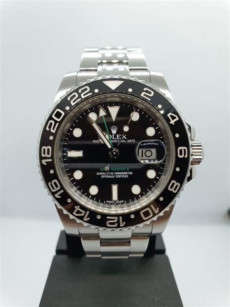 rolex ghost gmt master ii.